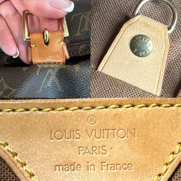 Louis Vuitton Montsouris Large Backpack Unisex Monogram Canvas 12W‎ x 5D x 14H - Picture 10 of 15